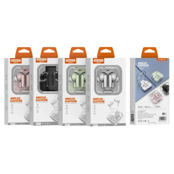 AURICULAR TWINS BASE CUADRADA SOMOSTEL SMS-I80