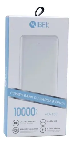 POWER BANK 10000 MAH IBEK PD-150