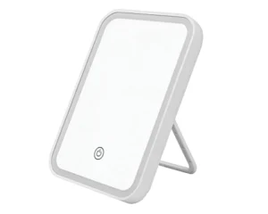 ESPEJO LED CON SOPORTE Y FUNDA SUONO