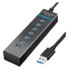 ADAPTADOR HUB 7 PUERTOS LAMBO TECH HB-016