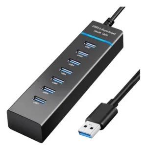 ADAPTADOR HUB 7 PUERTOS LAMBO TECH HB-016