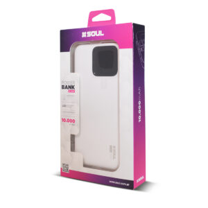 ql CARGADOR POWER BANK INALAMBRICO SOUL QI 10000MAH
