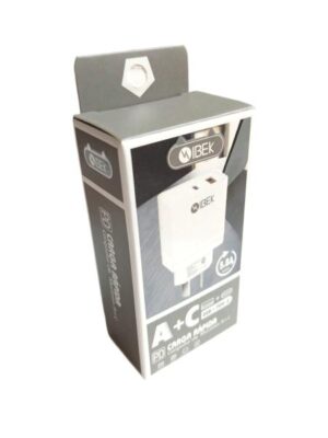 CARGADOR V8 IBEK 3.1A IB-3022
