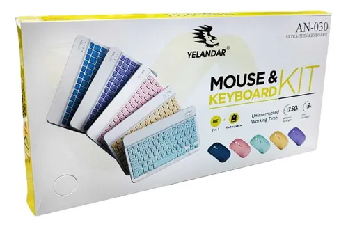 KIT MINI TECLADO BT AN-030