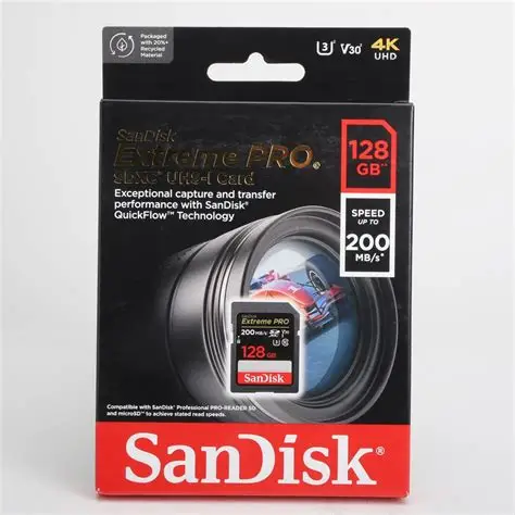 8634 TARJETA MEMORIA EXTREME PRO 128GB SANDISK