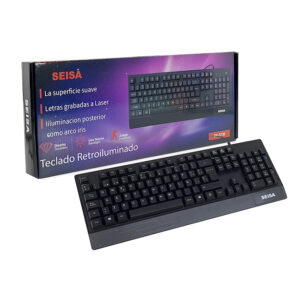 Teclado Retroiluminado Seisa DN-D502