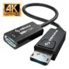 ADAPTADOR HDMI/DISPLAYPORT 4K DEHUKA