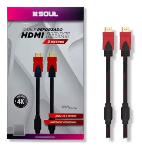 hd CABLE HDMI 3MTS 4K SOUL