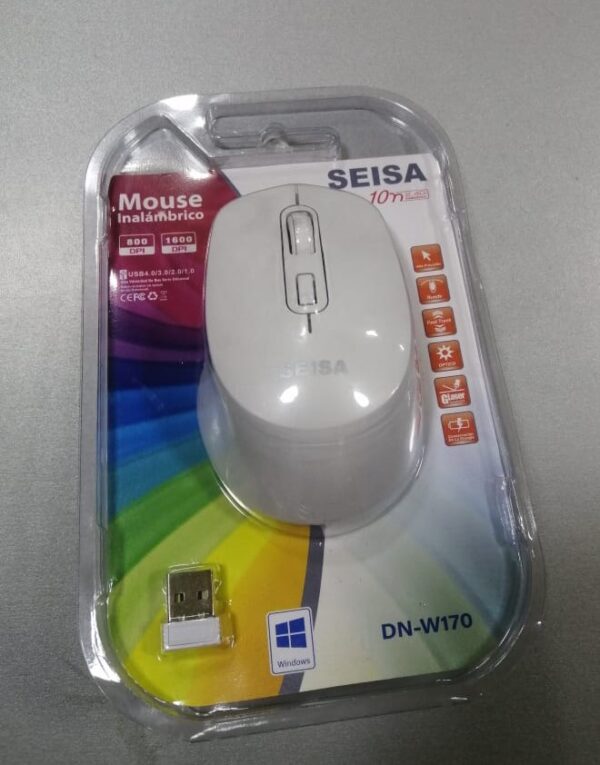 MOUSE INALAMBRICO SEISA DN-W174/170