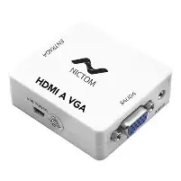 CONVERSOR HDMI/VGA NICTOM