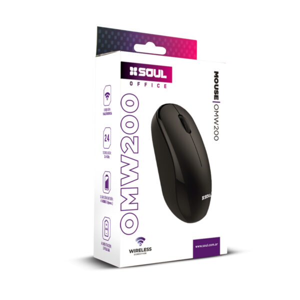 MOUSE INALAMBRICO SOUL OMW200
