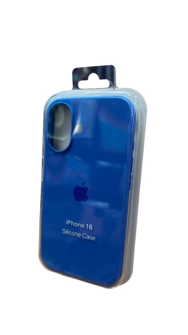 Funda silicona logo iPhone 16