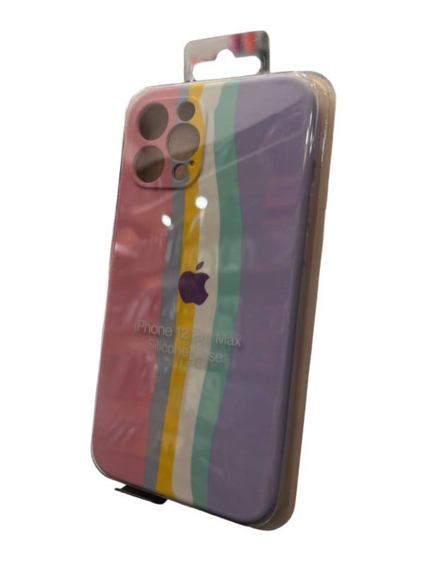 Funda silicona logo iPhone 12 pro max