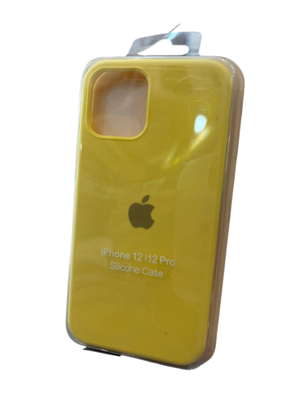 Funda silicona logo iPhone 12/12pro