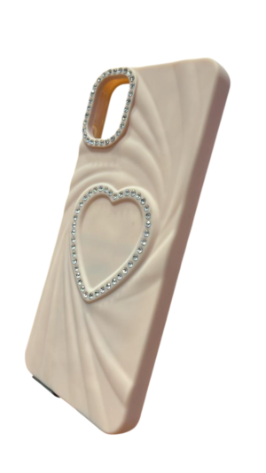Funda brillo corazon Samsung a05