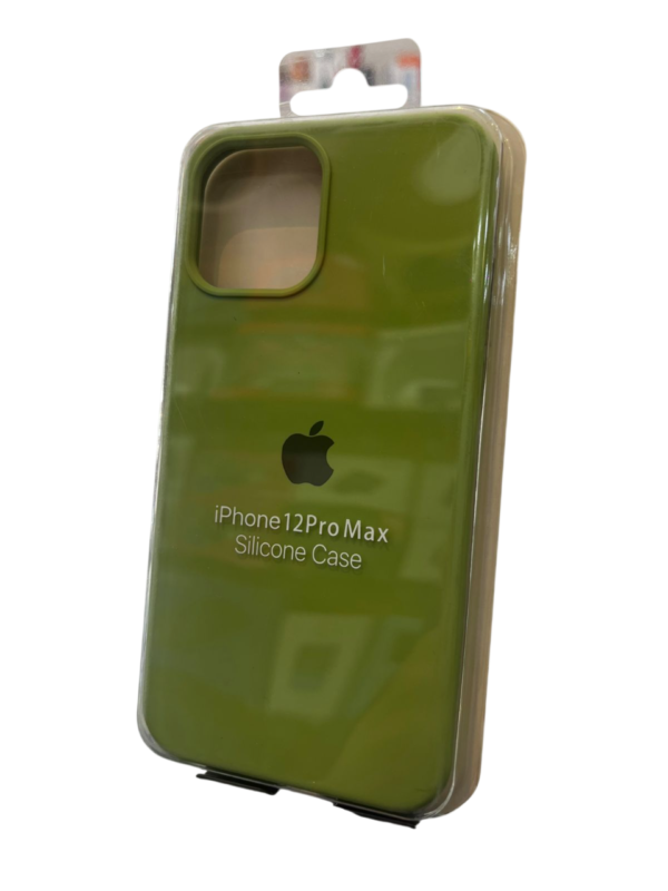 Funda silicona logo iPhone 12 pro max