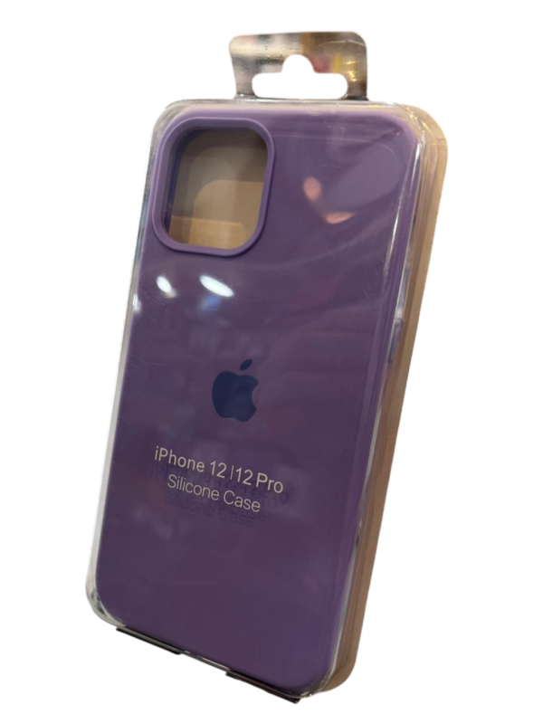 Funda silicona logo iPhone 12/12pro