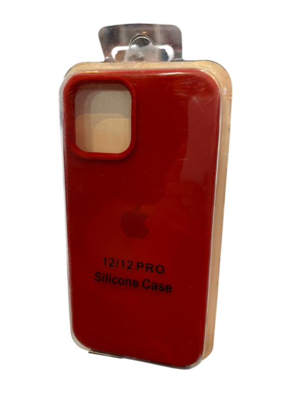 Funda silicona logo iPhone 12/12pro