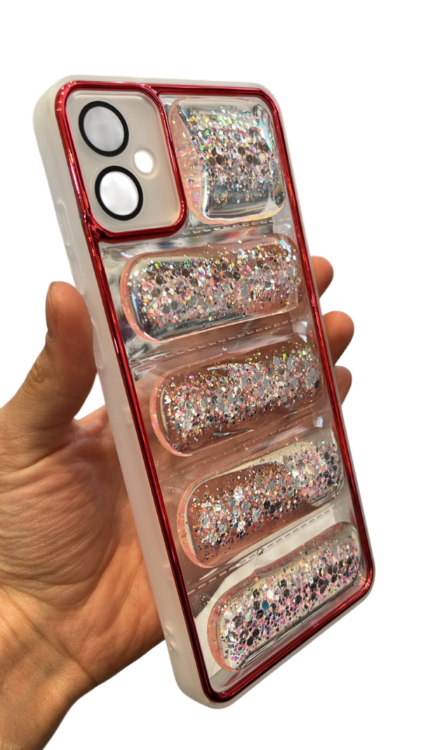 Funda puffer brillo Samsung a05