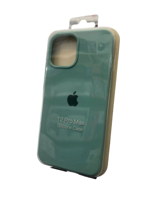 Funda silicona logo iPhone 12 pro max