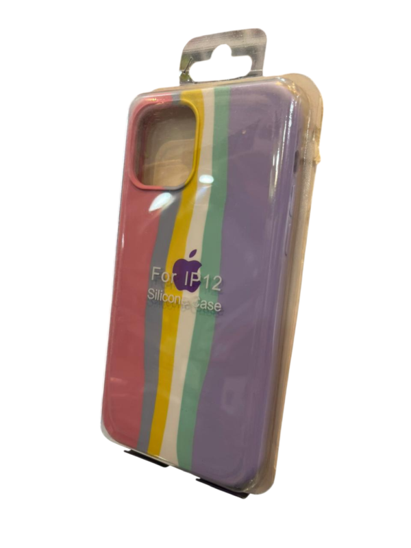 Funda silicona logo iPhone 12/12pro