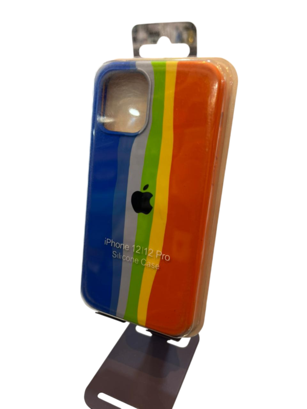 Funda silicona logo iPhone 12/12pro