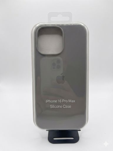 Funda silicona logo iPhone 16 pro max