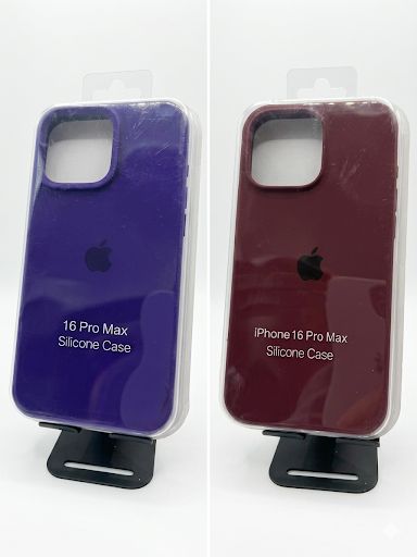 Funda silicona logo iPhone 16 pro max