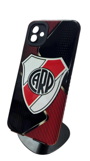 Funda futbol Samsung a04 boca/river/messi