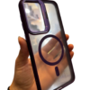 Funda magnetica plus Samsung a36 c/soporte + vidrio de camara