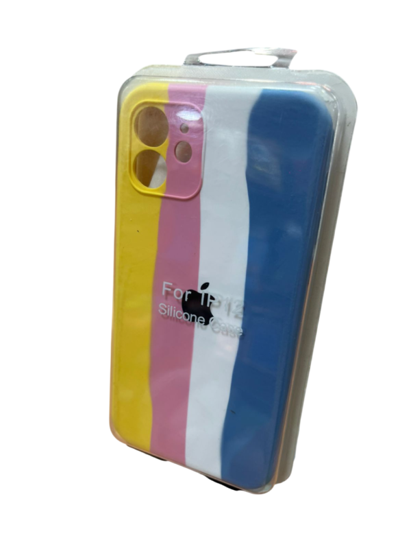 Funda silicona logo iPhone 12/12pro