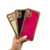Funda brillo dorado Samsung a05