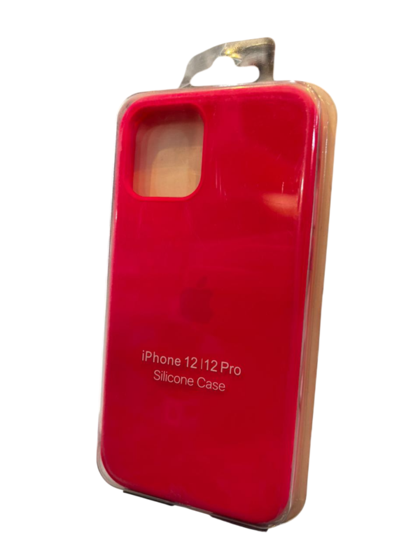 Funda silicona logo iPhone 12/12pro