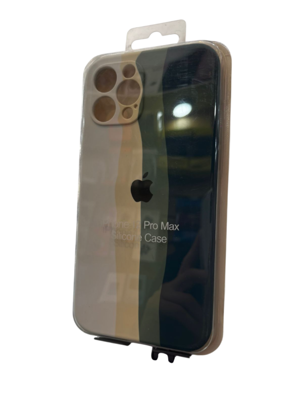 Funda silicona logo iPhone 12 pro max