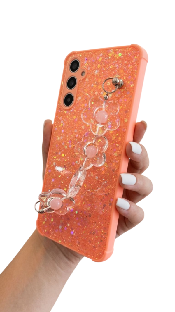 Funda cadena flor Samsung a05s