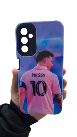 Funda futbol Samsung a14 BOCA/RIVER/MESSI