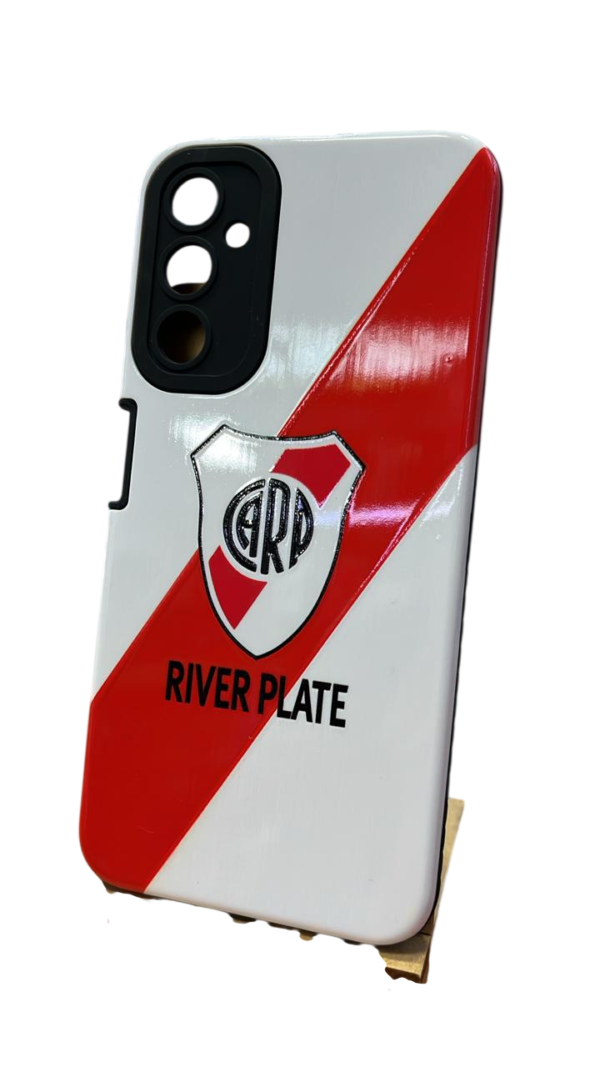 Funda futbol samsung a05s BOCA/RIVER/MESSI