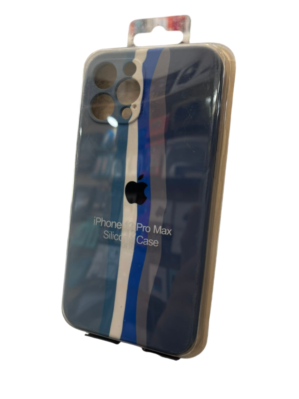 Funda silicona logo iPhone 12 pro max