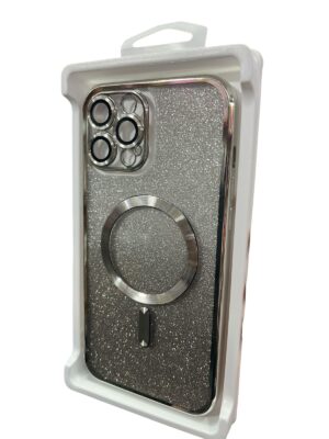 Funda brillo MagSafe iPhone 12 pro max