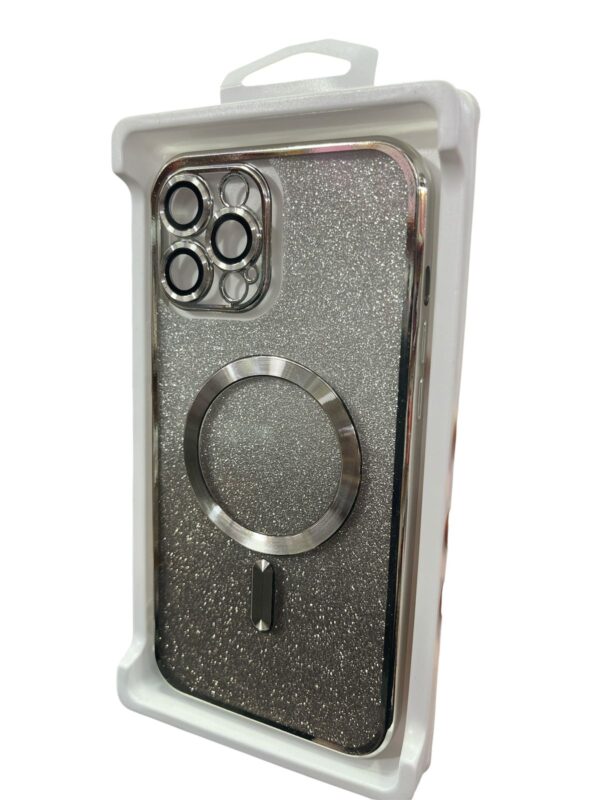 Funda brillo MagSafe iPhone 12 pro max