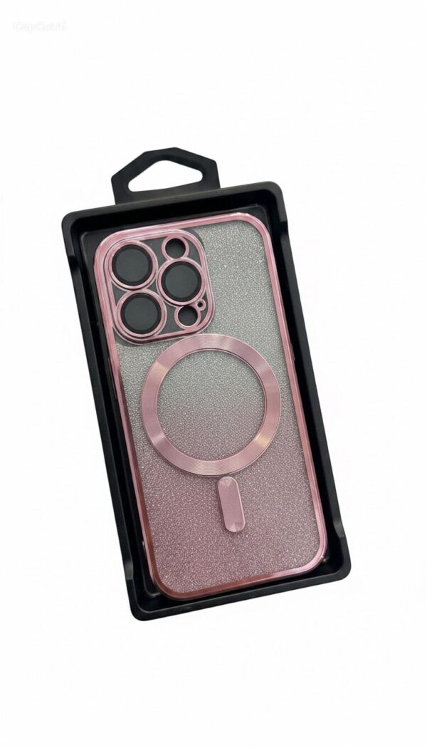 Funda brillo MagSafe iPhone 15 pro