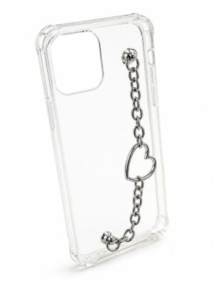 Funda transparente cadena iPhone 12 pro max