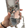 Funda Silver Heart iPhone 15 pro