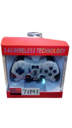 JOYSTICK 7 EN 1 INALAMBRICO HJ-041  PC/PS1/PS2/PS3