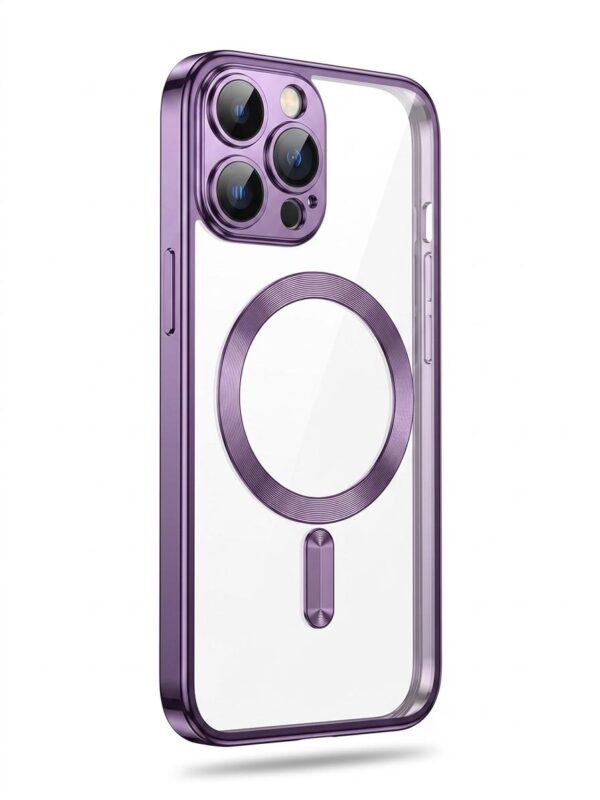 Funda MagSafe metalizada iPhone 15