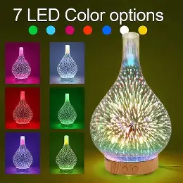 HUMIDIFICADOR LED 3D ULTRASONIC UNPO 3D