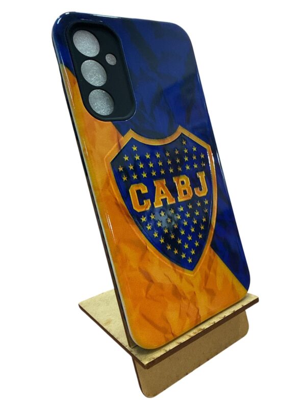 Funda futbol Samsung a54 BOCA/RIVER/MESSI