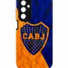 Funda futbol Samsung a25 BOCA/RIVER/MESSI