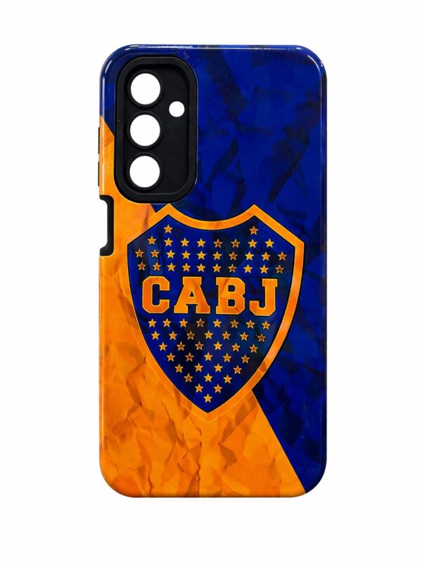 Funda futbol Samsung a25 BOCA/RIVER/MESSI