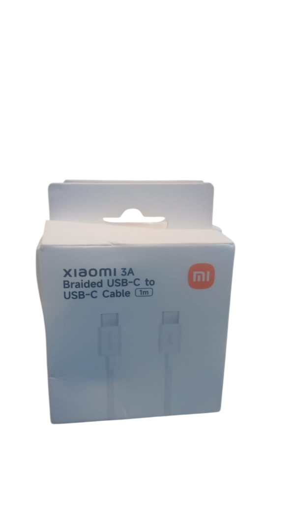 CABLE C/C XIAOMI 3A 1MTS